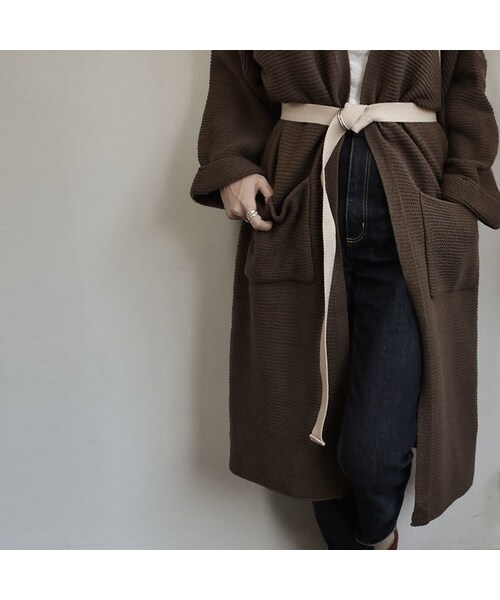 Lavish Gate(ラヴィッシュゲート)の「mb-belt-02028 ロングテープベルト ベージュ(ベルト・レディース・その他)」の7枚目の写真