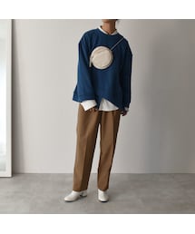 Lavish Gate | nh-bag2-02483 エコレザー ラウンドミニポシェット ショルダーバッグ(ショルダーバッグ)