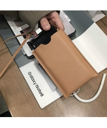 Lavish Gate | mb-iphone-02490 フェイクレザー スマホケース ショルダー紐付き スマホポーチ(スマホケース/カバー)