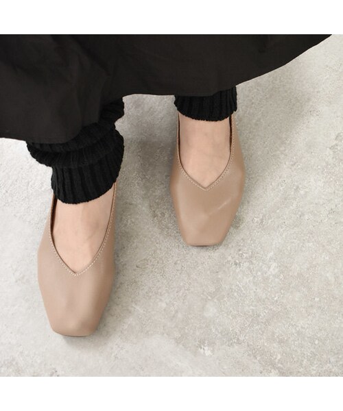 Lavish Gate(ラヴィッシュゲート)の「nh-legwarmers-02001 リブ レッグウォーマー ホワイト モカベージュ ブラウン ライトグレー ブラック(レッグウォーマー・レディース・その他)」の5枚目の写真