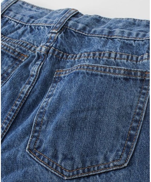 Lavish Gate（ラヴィッシュゲート）の「bottoms-02026　ハイウエスト　ワンウォッシュ　テーパードデニムパンツ（デニムパンツ・レディース・その他）」の8枚目の写真