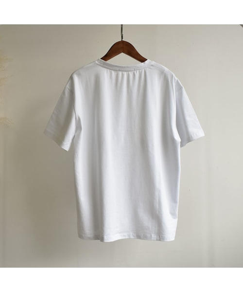 Lavish Gate（ラヴィッシュゲート）の「nh-tops-02019 　ロゴデザイン　Ｔシャツ　ホワイト（Tシャツ/カットソー・レディース・その他）」の8枚目の写真