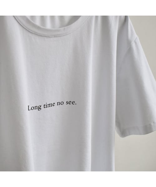 Lavish Gate（ラヴィッシュゲート）の「nh-tops-02019 　ロゴデザイン　Ｔシャツ　ホワイト（Tシャツ/カットソー・レディース・その他）」の9枚目の写真