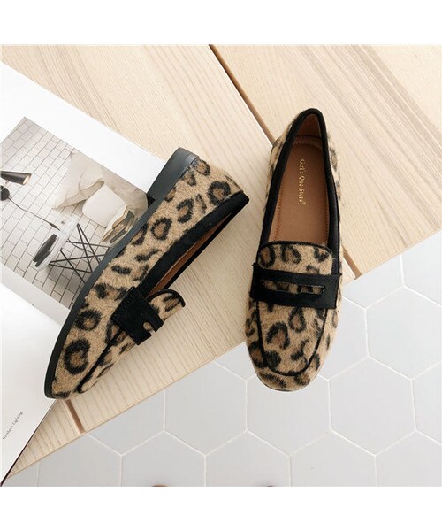 Lavish Gate（ラヴィッシュゲート）の「shoes-02040 ヒョウ柄