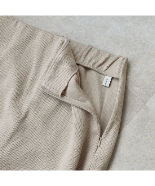 Lavish Gate(ラヴィッシュゲート)の「bottoms-04010 日本製 マキシ丈スカート エクリュ ブラウン(スカート・レディース・その他)」の14枚目の写真