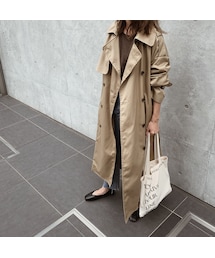 Lavish Gate | outer-04003 日本製 オーバートレンチコート(トレンチコート)