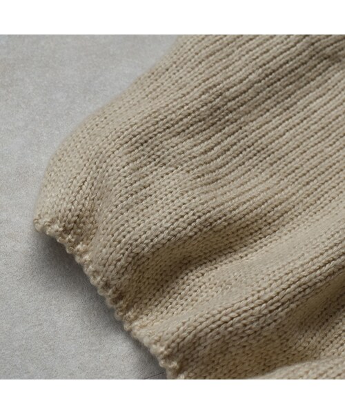 Lavish Gate(ラヴィッシュゲート)の「knit-02037 ボリュームニットスリーブ&ニットベスト ベージュ(ニット/セーター・レディース・その他)」の11枚目の写真