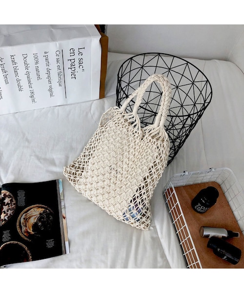 Lavish Gate（ラヴィッシュゲート）の「bag2-02350　ネットバッグ（ハンドバッグ・レディース・その他）」の5枚目の写真