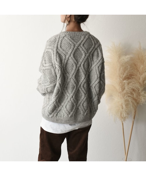 Lavish Gate（ラヴィッシュゲート）の「knit-02046 クルーネック