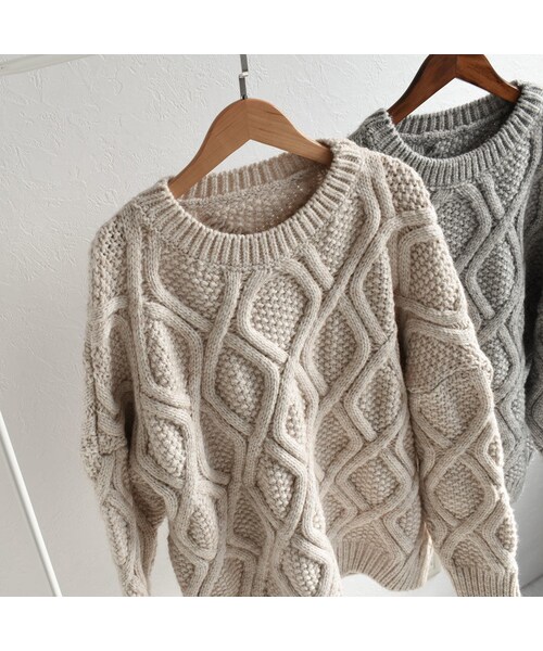 Lavish Gate（ラヴィッシュゲート）の「knit-02046 クルーネック