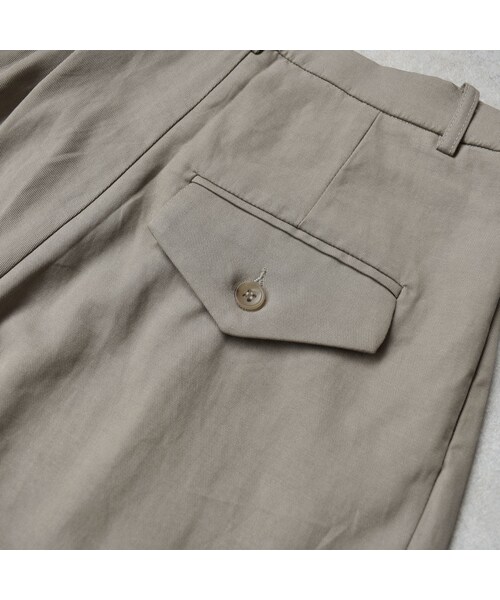 Lavish Gate（ラヴィッシュゲート）の「bottoms-02036　タック入りテーパード パンツ　ライトベージュ　ライトカーキ（その他パンツ・レディース・その他）」の10枚目の写真