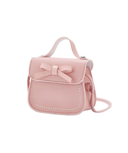 STORES.jp(ストアーズドットジェーピー)の「★送料無料★ 7色 キッズ バッグ 女の子 ボディ ハンド バッグ ショルダー バッグ PUレザー 子供 ブラック 黒 レッド 赤 イエロー 黄色 グリーン 緑 ピンク 水色 ベージュ(ロンパース・キッズ・その他)」の9枚目の写真