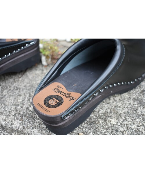 troentorp(トロエントープ)の「TROENTORP Classic Sweadish Clog スムースレザー クロッグ BLACK(ブーツ・その他)」の4枚目の写真