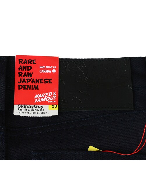 NAKED&FAMOUS DENIM（ネイキッドアンドフェイマスデニム）の「SkinnyGuy Midnight Power Stretch（その他・メンズ・Depp Indigo・28/29/32/33）」の8枚目の写真
