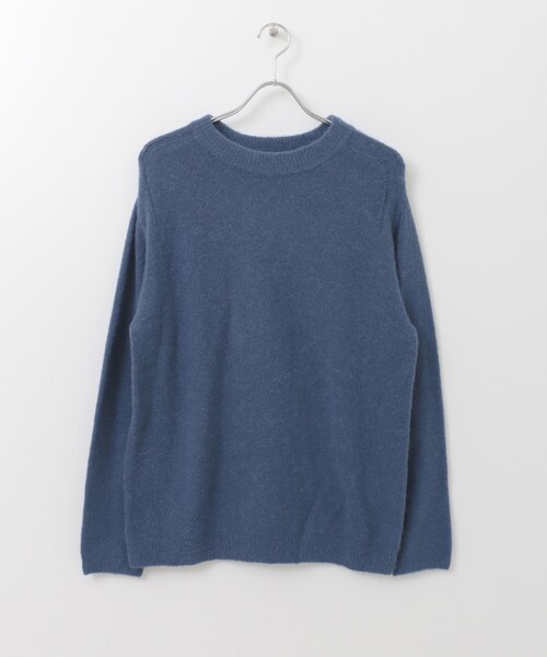 URBAN RESEARCH Sonny Label(アーバンリサーチサニーレーベル)の「ウール混ストレッチニットプルオーバー(その他・メンズ・グレー/ピンク/グリーン/ネイビー・M/L)」の17枚目の写真