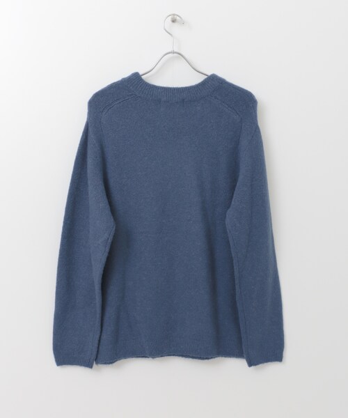 URBAN RESEARCH Sonny Label(アーバンリサーチサニーレーベル)の「ウール混ストレッチニットプルオーバー(その他・メンズ・グレー/ピンク/グリーン/ネイビー・M/L)」の19枚目の写真