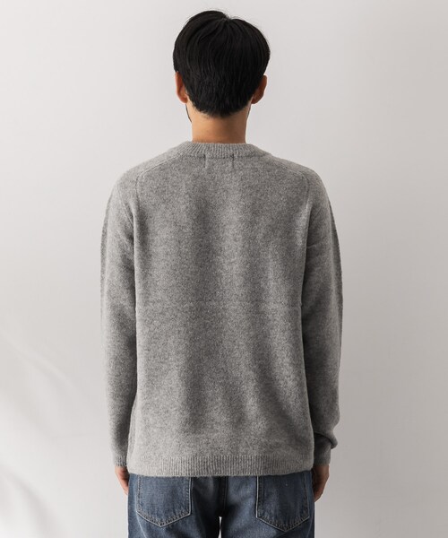 URBAN RESEARCH Sonny Label(アーバンリサーチサニーレーベル)の「ウール混ストレッチニットプルオーバー(その他・メンズ・グレー/ピンク/グリーン/ネイビー・M/L)」の13枚目の写真