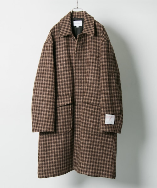 アーバンリサーチ×【英】ハリスツイード『千鳥格子チェック織りツイードウール』ML アーバンリサーチ×【英】ハリスツイード『千鳥格子チェック織り