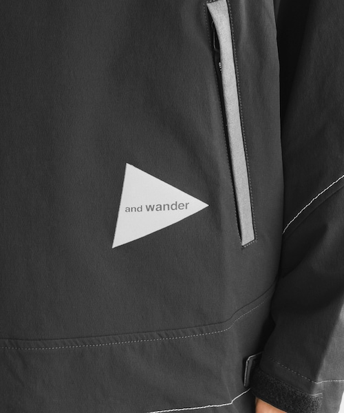ジャケット・アウター and wander nylon double cloth hoodie and wander】nylon double cloth hoodie | AT EASE
