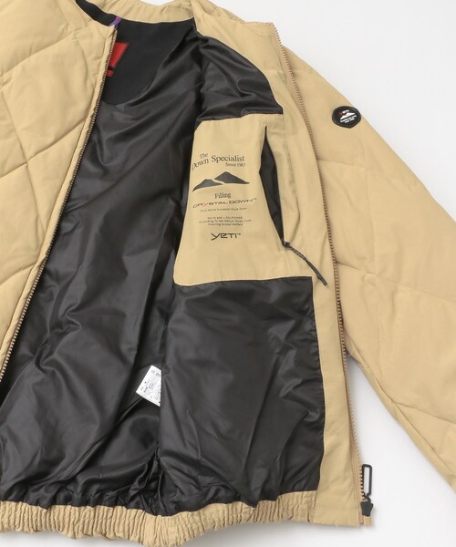 YETI（イエティ）の「Yeti COLLARLESS DOWN JACKET（）」 - WEAR