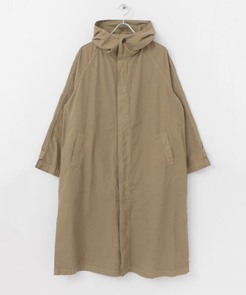 かぐれ（カグレ）の「オーバーダイフードロングコート（）」 - WEAR