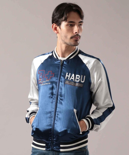 AVIREX（アヴィレックス）の「【予約商品】ハブ スカ ジャケット/HABU SKA JACKET（ジャケット/アウター・メンズ・BLACK/L/GREY/NAVY・M, L, XL, XXL）」の5枚目の写真