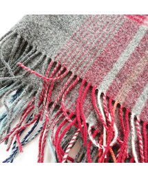 美品★ジョンストンズ ロイヤルヘザー★ストール ラムズウール 大判 napron（ナプロン）の「＊goods＊Royal Heather by JOHNSTONS