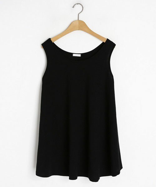 DHOLIC（ディーホリック）の「フレアスリーブレス（タンクトップ・レディース・ホワイト/ベージュ/ブラック/グレー・FREE）」の2枚目の写真