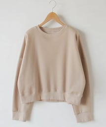 DHOLIC STYLE | [ontheriver] 裏起毛クロップドスウェット(スウェット)