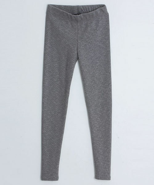 DHOLIC STYLE（ディーホリックスタイル）の「[lookgirl] 裏起毛リブレギンス（レギンス/スパッツ・レディース・ホワイト/その他/ブラック/グレー・FREE）」の3枚目の写真