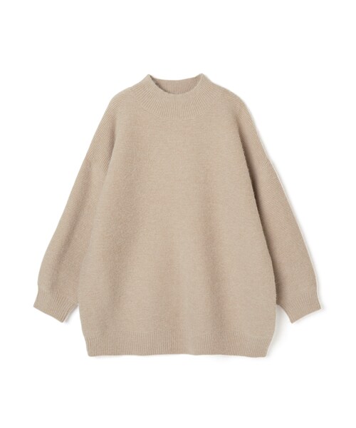 GRL（グレイル）の「バックスリットニットトップス（ニット/セーター・レディース・グリーン/アイボリー/ベージュ/ブラック/ブルー・F）」の4枚目の写真