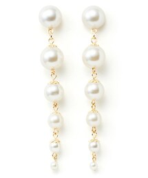 GRL | パールラインピアス(ピアス（両耳用）)