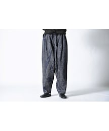 YANTOR | YANTOR Paisley Jacquard Wool Himo Pants(その他パンツ)