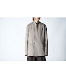 YANTOR | YANTOR Wash Wool Jacket beige(テーラードジャケット)