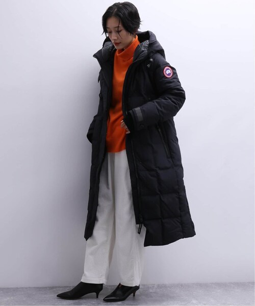 JOURNAL STANDARD（ジャーナルスタンダード）の「【CANADA GOOSE/カナダグース】3815L ELMWOOD PARKA:ダウン（その他・ブラック/XS/S/M）」の2枚目の写真