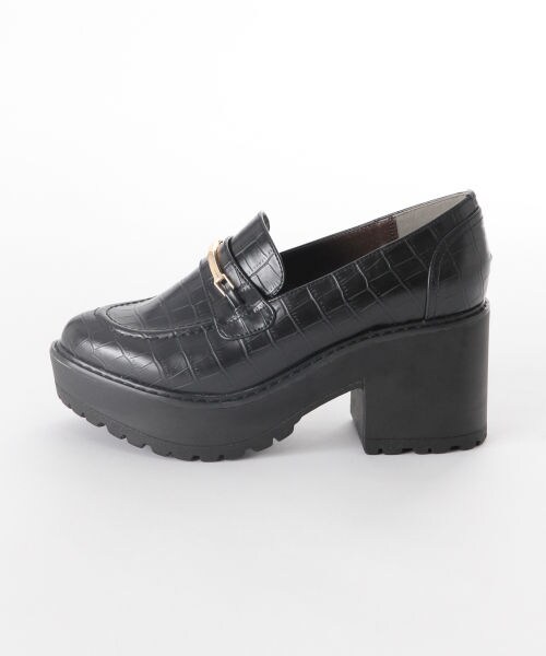 Heather（ヘザー）の「ビットヒールマニッシュ（シューズ・ブラック系/ベージュ系）」の3枚目の写真