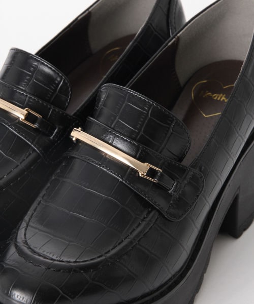 Heather（ヘザー）の「ビットヒールマニッシュ（シューズ・ブラック系/ベージュ系）」の7枚目の写真