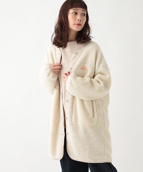 STUDIO CLIP - studio CLIP × KELTY  ボア ロングブルゾン studio CLIP（スタディオクリップ）の「[取扱い店舗限定]KELTY