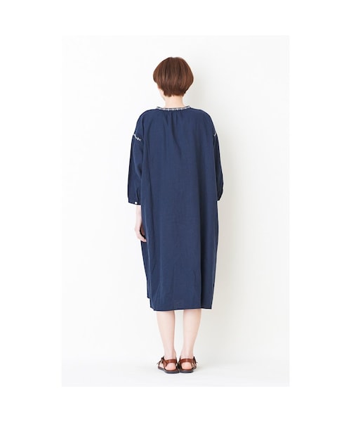 haco!（ハコ）の「＆スロウ　綿麻素材の刺しゅうワンピースの会（ワンピース・レディース・Various・S /M /L /LL/MT）」の8枚目の写真