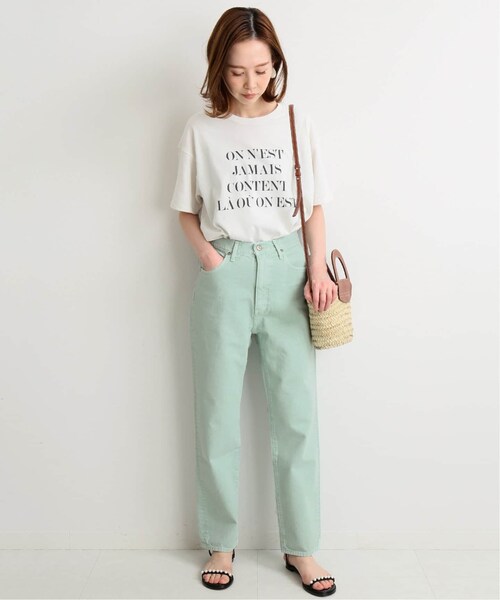 IENA（イエナ）の「カラー チノハイライズパンツ◇（）」 - WEAR