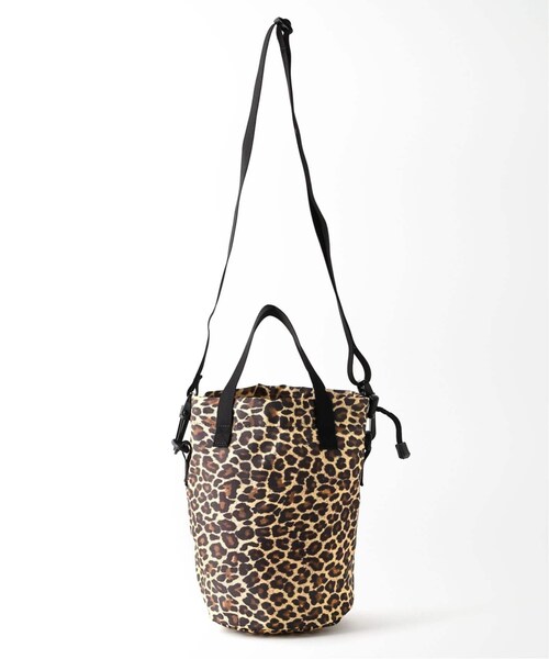 B.C STOCK（ベーセーストック）の「drawstring pouch◆（バッグ・ブラウン/フリー/残り1点）」の10枚目の写真