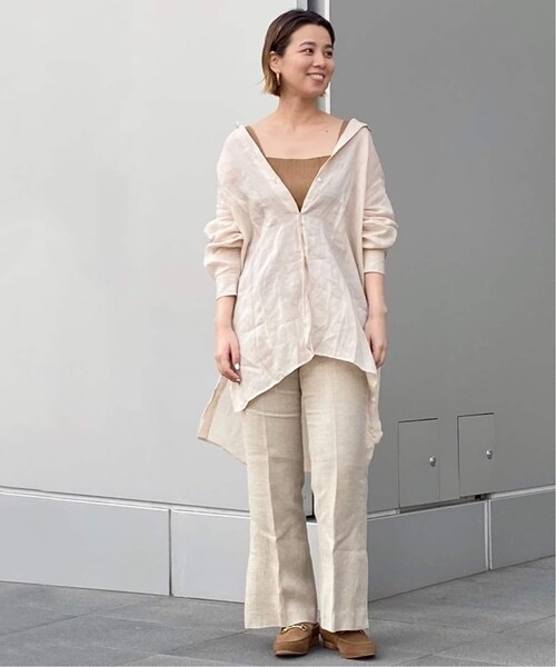 ルタロン　GRISEレザーFRINGEミュール　ベージュ ルタロン GRISEレザーFRINGEミュール ベージュ ル タロン LE