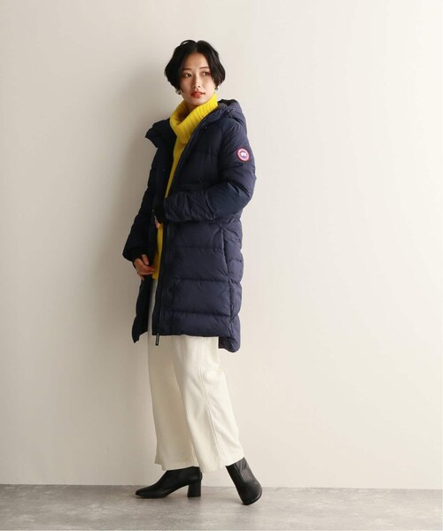 JOURNAL STANDARD(ジャーナルスタンダード)の「【CANADA GOOSE/カナダグース】5077L ALLISTON COAT:ダウンジャケット(その他・ブラック/XS/S/M)」の6枚目の写真