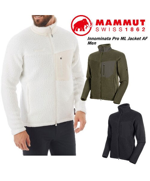 Mammut（マムート）の「MAMMUT マムート Innominata Pro ML Jacket AF Men メンズ フリース