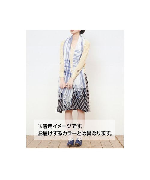 haco!（ハコ）の「haco.FACTORY　杢（もく）感がかわいいシンプルVネックトップス：レッド（Tシャツ/カットソー・レディース・Various・S/M/L/LL/3L/MT/LT）」の2枚目の写真