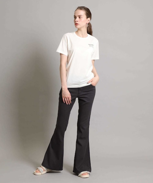 今季【新品･未使用】 beauiful people フロッキーロゴTシャツ beautiful people（ビューティフルピープル）の「別注フロッキーロゴT