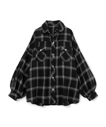 GRL | ビッグシルエットチェックネルシャツ(シャツ/ブラウス)