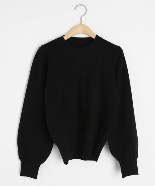 DHOLIC（ディーホリック）の「アクリルパフニット（ニット/セーター・レディース・ピンク/ブラック/ブルー/ベージュ・FREE）」の2枚目の写真