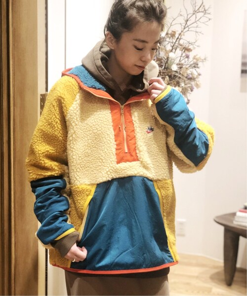 DEUXIEME CLASSE - プチモモさま専用 NIKE Mens ハーフZIPフーディ Deuxieme Classe（ドゥーズィエムクラス）の「NIKE Mens ハーフZIP