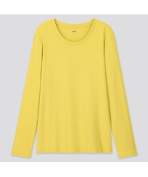 UNIQLO | コットンフライスクルーネックT（長袖）(Tシャツ/カットソー)
